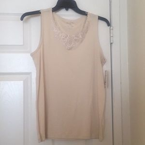 SMOKE FREE 🏡 **NWT** White Stag L 12-14 Tank Top